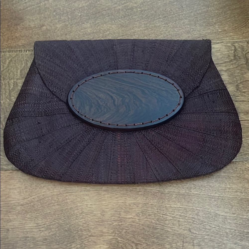 Elegant Brown Clutch Bag
